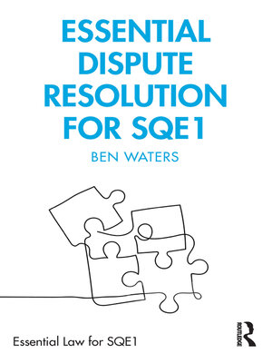 cover image of Essential Dispute Resolution for SQE1